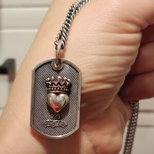 King Baby Studio Heart Crown Tag